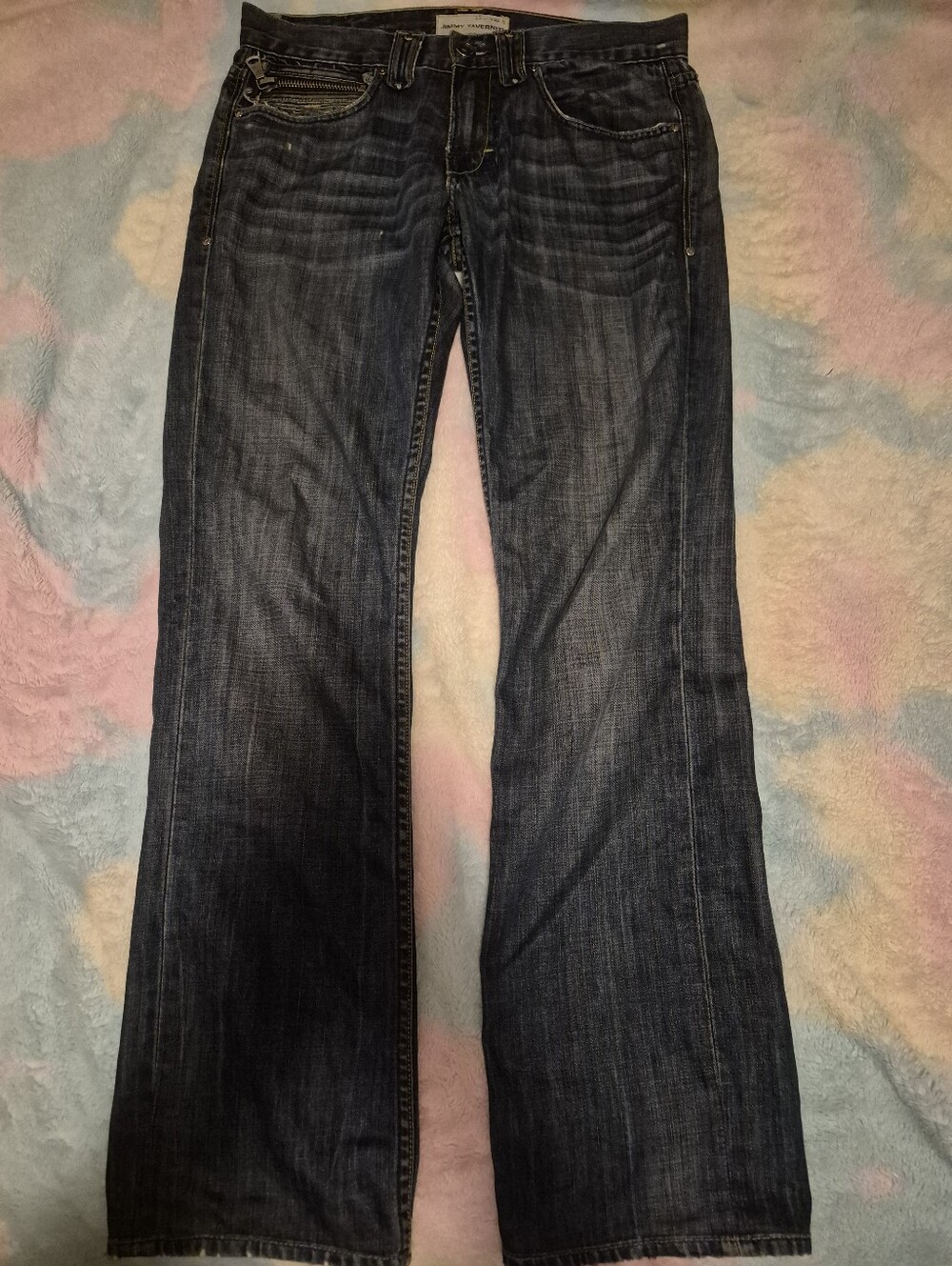 Vintage Jimmy Taverniti Distressed Jeans